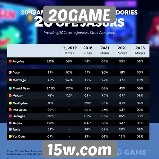 Estudo revela perfil dos jogadores no site 20GAME